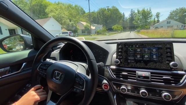 (CLOSE CALL) 2020 Honda Accord 1.5T ((EMERGENCY BRAKE)) Test (High Revs) смотреть онлайн