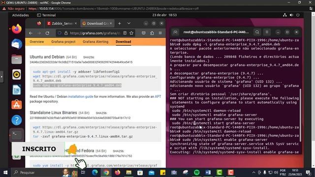 COMO INSTALAR O GRAFANA E ATIVAR A EXTENSÃO DO ZABBIX NO PROXMOX... смотреть онлайн