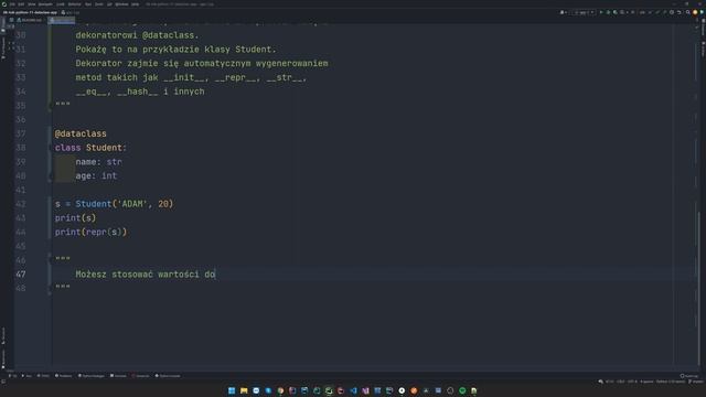 Poznaj świetny sposób na skrócenie kodu klasy w Python! смотреть онлайн