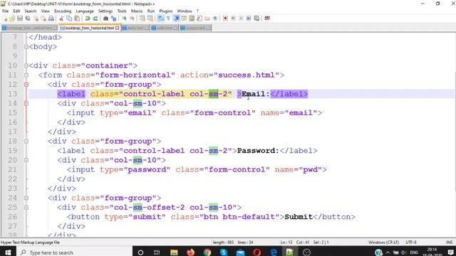 Bootstrap form, alerts, well(Unit-6) смотреть онлайн