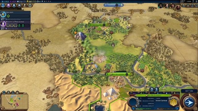 Civilization VI: 52 Minutes of GAMEPLAY смотреть онлайн