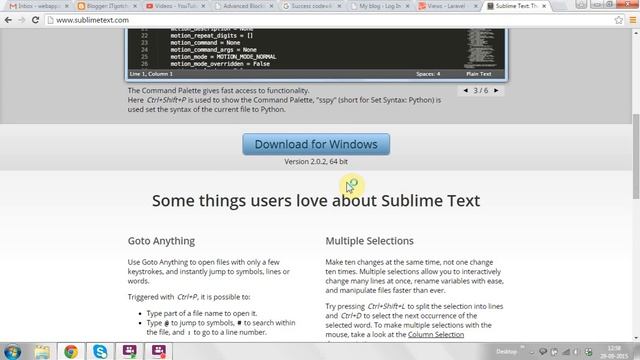 How to download and installed the PHP Text editor (Sublime editor)? смотреть онлайн