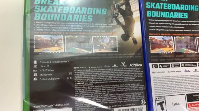 Tony Hawk's Pro Skater 1+2 (PS5/Xbox Series X) Unboxing смотреть онлайн