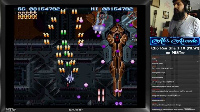 [4K] Cho Ren Sha 1.10 Update (Sharp X68000 MiSTer) - 1-All - Live on Twitch смотреть онлайн