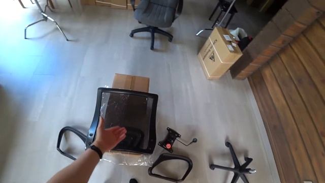 Как собрать Кресло компьютерное Бюрократ CH-695N BLACK смотреть онлайн