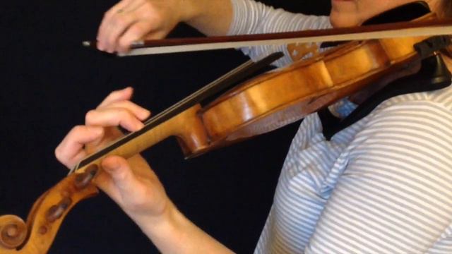 Two-octave A major scale and arpeggio