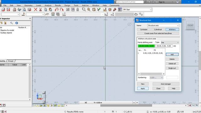 48- Robot Structural Analysis - Drawing Inclined Axes смотреть онлайн