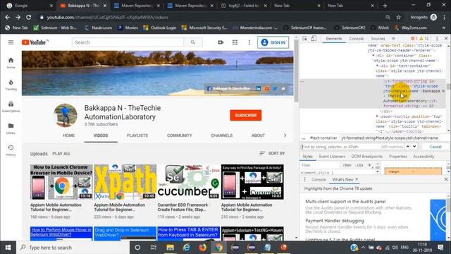 Selenium 4 Features Part-1 || Handling Browser TABS and New Windows смотреть онлайн