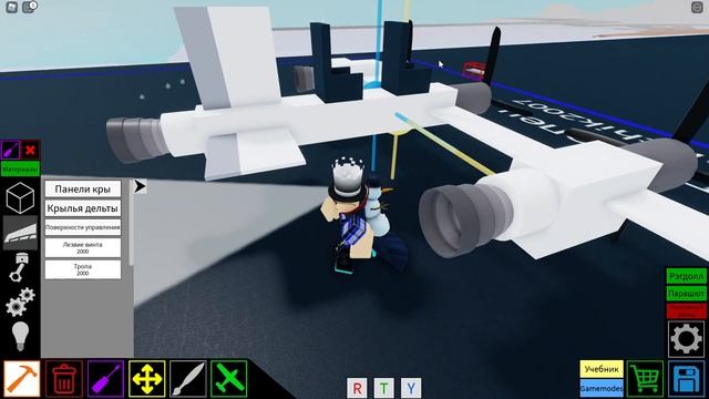 Строим первый самолёт | roblox plane crazy #1 смотреть онлайн