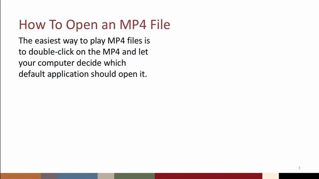 How to Create and Open an MP4 File смотреть онлайн