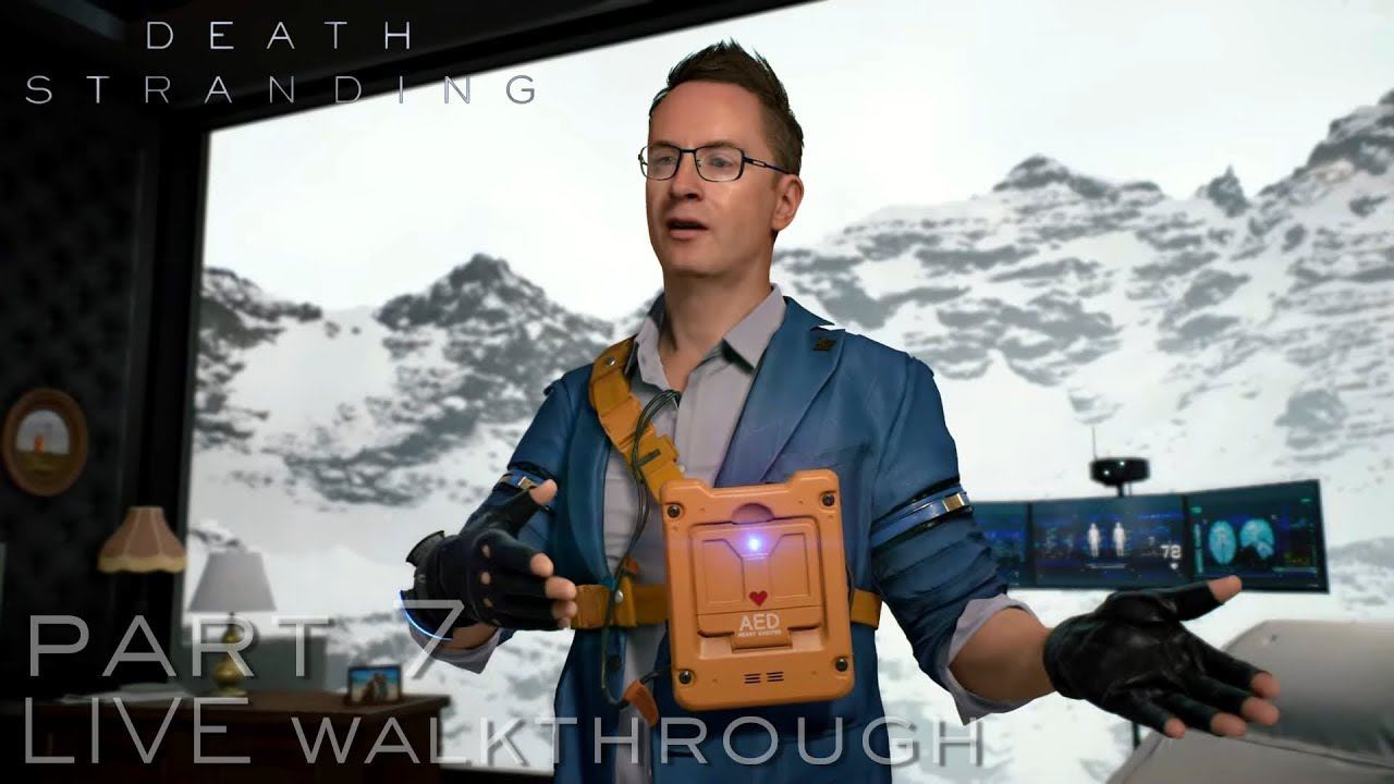 Death Stranding Прохождение LIVE Часть 7 "Восстанавливая мир" смотреть онлайн