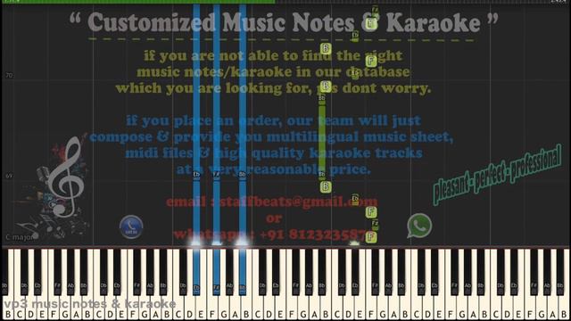 Thoongada Vizhigal /Kurisenu Virijalule /Piano, Guitar, Flute, Saxophone, Voilin Notes смотреть онлайн