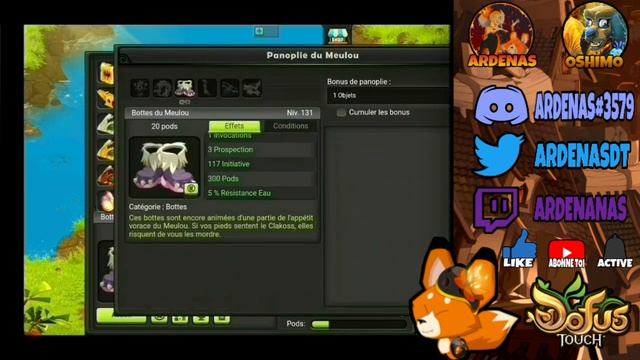 Stuff 19 900 pods sur Dofus Touch смотреть онлайн