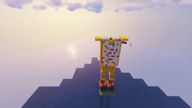 #3 Chica из FNAF из блоков Minecraft / Чика из ФНАФ в Майнкрафт смотреть онлайн