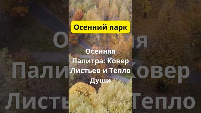 Осенний парк - Золотой Осенний День, Осенний Поэт смотреть онлайн