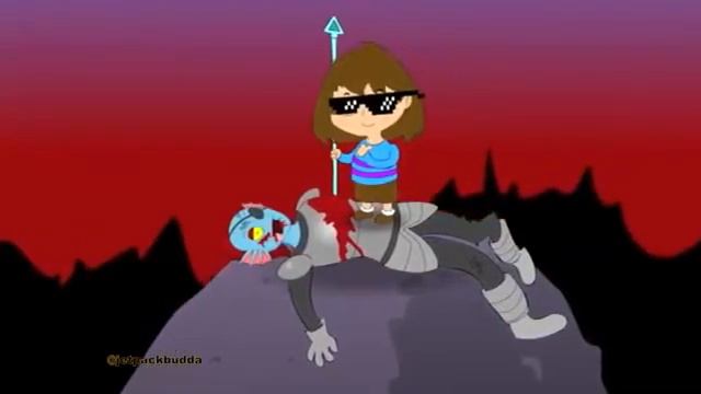 Story of Undertale but with lyrics of Bad Romance by Lady Gaga смотреть онлайн