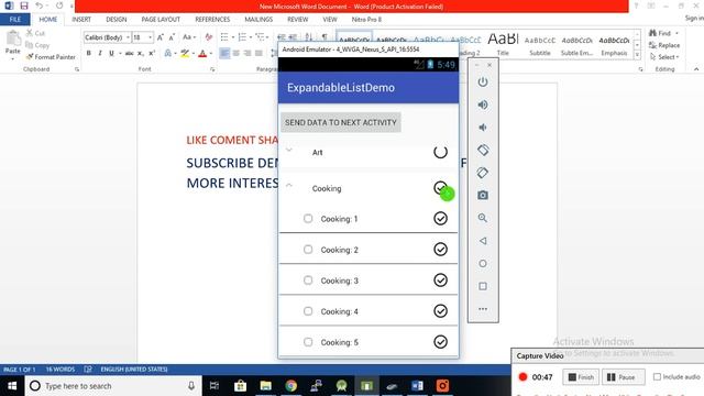 Android Expandable Listview With Checkbox смотреть онлайн
