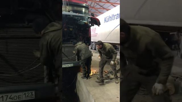 Замена радиаторов и кондиционера