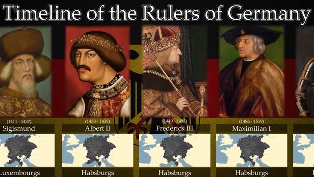 Timeline Of The Rulers Of Germany 843 - 2020