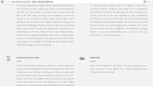 Open Collectors Network - универсальноя платформа по торговле токенами ведущих ICO. смотреть онлайн