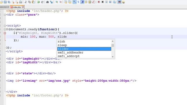 Real use of jQuery - Control Dimension with Multiple Sliders (Part-09) смотреть онлайн