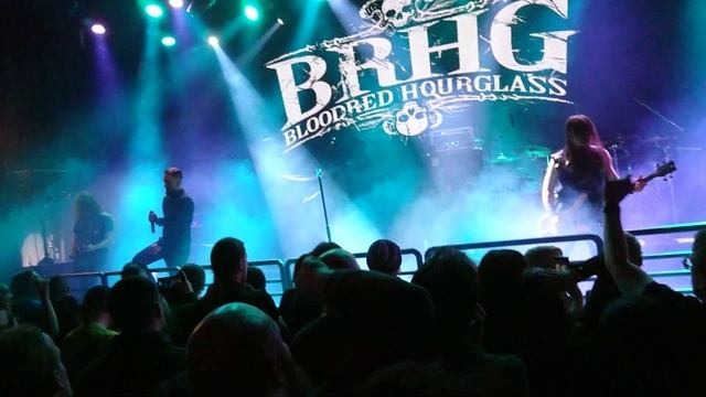 Bloodred Hourglass - We Form the Broken (live) NMC, Turku, Finland смотреть онлайн