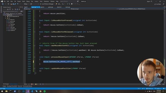 Win32 API Game Framework in C++ (Ep. 5 Mouse Input) смотреть онлайн