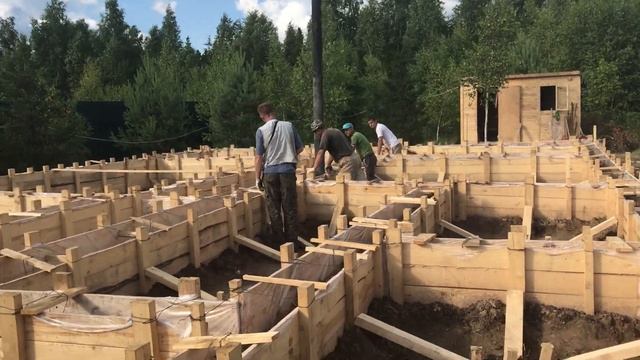 Заливка бетона смотреть онлайн