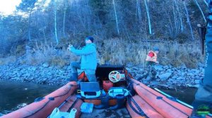 Рыбалка и охота в республике Тува. большой Енисей