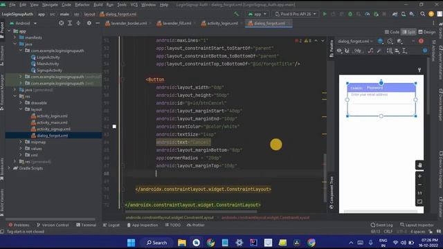 Forgot Password using Firebase Authentication in Android Studio | Kotlin смотреть онлайн