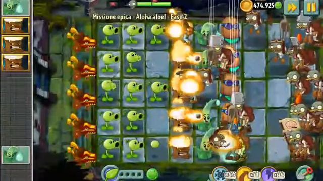 Plants vs Zombies 2 Epic Quest: Aloha aloe! Step 2 смотреть онлайн