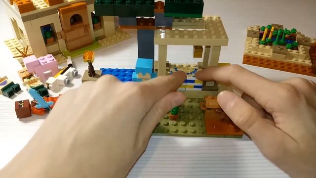 LEGO Minecraft 21160 Рейд на деревню смотреть онлайн