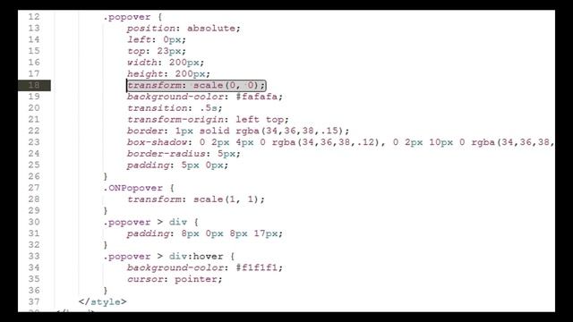 Menu Popover - Pure CSS смотреть онлайн