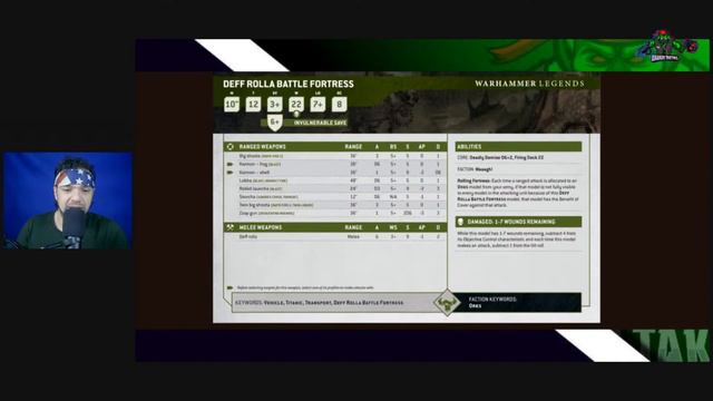 Orks Legends Datasheet Review 10th Edition Warhammer 40k