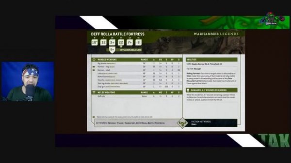 Orks Legends Datasheet Review 10th edition Warhammer 40k