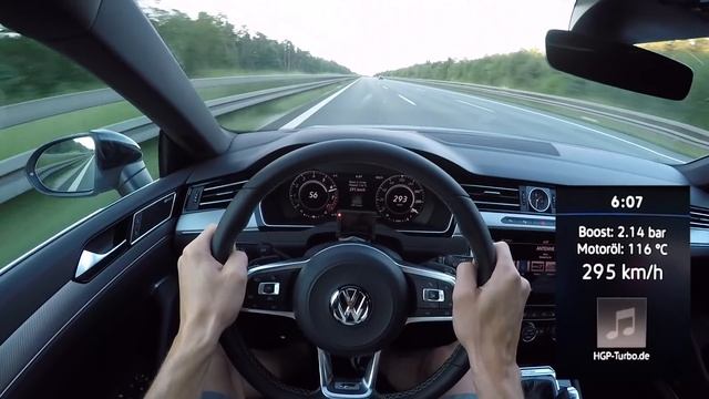 POV-Style: Highspeed Im Volkswagen Arteon 2.0 TSI (480 PS) By HGP-Turbo/ Autobahn Edition 300+ ?✌?