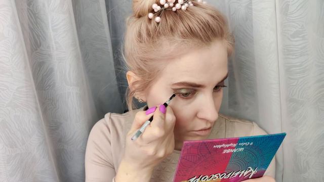 МАКИЯЖ С ТЕНЯМИ ОТ ТАММИ ТАНУКА, ИНТЕРЕСНАЯ ИДЕЯ ДЛЯ МАКИЯЖА смотреть онлайн