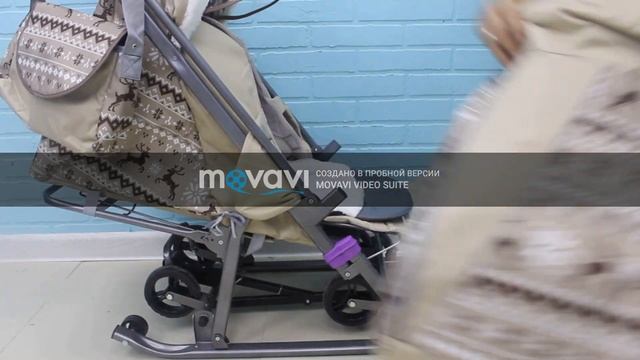 Санки-коляска "Galaxy kids" Видео обзор от KinderStore.kz смотреть онлайн