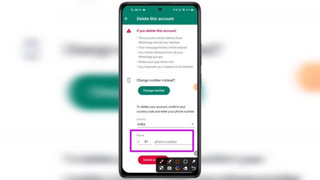 Whatsapp Account Delete Kaise Kare Permanently | How To Delete WhatsApp Account Permanently смотреть онлайн