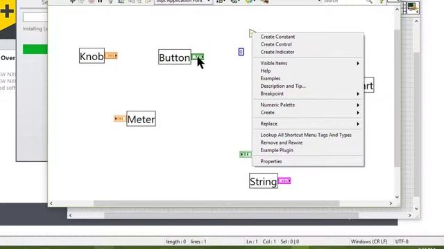 Configuring Front Panel Objects in LabVIEW смотреть онлайн
