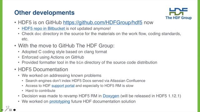HDF5: Toward a Community Driven Open Source Project - Elena Pourmal (HDF5 Users Group, Day 2-10/14) смотреть онлайн
