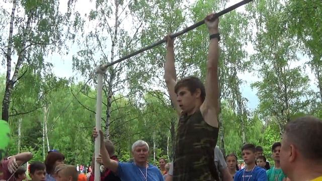 Соревнования по подтягиванию детей школ интернатов в пансионате Клязьма 18 05.2018 г. смотреть онлайн
