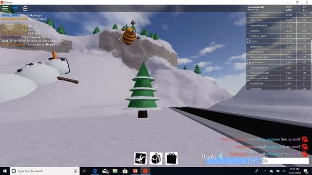 Sno day roblox gameplay смотреть онлайн