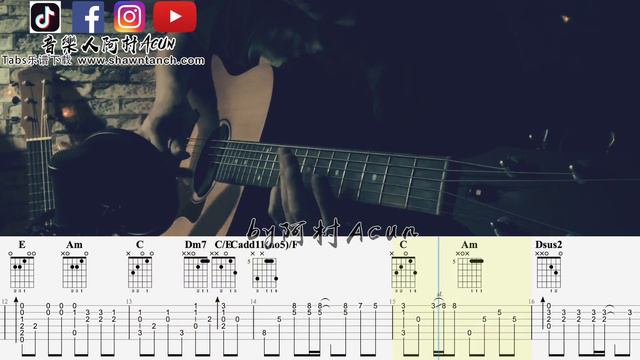 Fingerstyle Guitar - Make You Feel My Love - Adele Acoustic Guitar Cover + Guitar Tabs by 阿村Acun смотреть онлайн