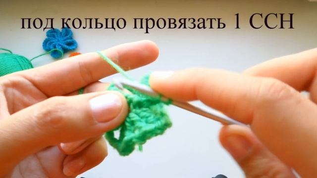 Цветок крючком. Канзаши цветок. Цветы Японии. Kanzashi flower crochet. смотреть онлайн
