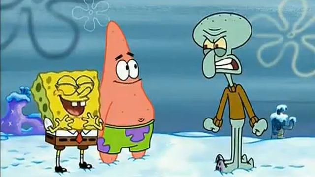 Spongebob Squarepants - Squidward Teaches Snowball Combat