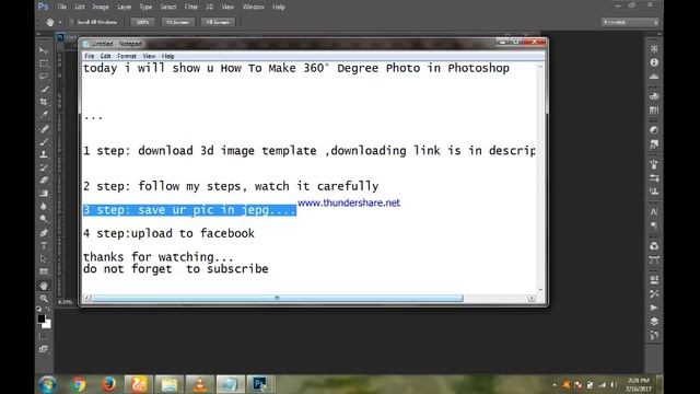 How To Make 360 Degree Rotate Images using adobe ps смотреть онлайн