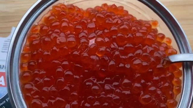 Икра кеты, фирма Чуттан. смотреть онлайн