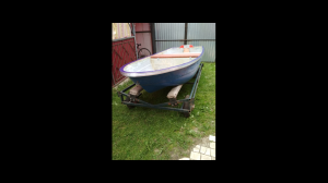 Как перевезти лодку на обычном прицепе !!!