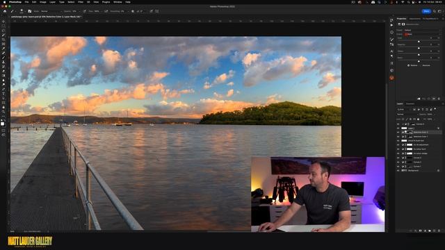 LIGHT PAINTING Your Landscape Photos in Photoshop with BLEND IF смотреть онлайн